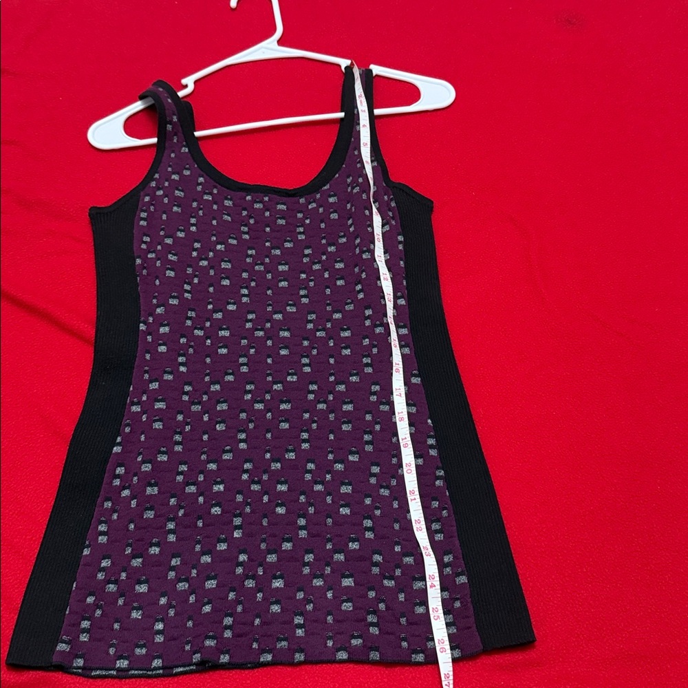 Pendleton Purple and Black Patterned Top - image 3